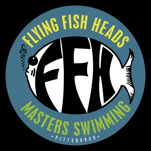 Pittsburgh Flying Fish Heads masters swim team logo